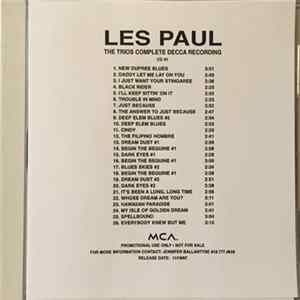 Les Paul - The Trio's Complete Decca Recordings Plus (1936-47) FLAC album