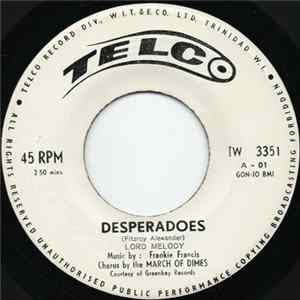 Lord Melody - Desperadoes / The Eyes Of Trinidad FLAC album
