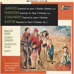 Janáček, Honegger / Stravinsky / Bartók - Concertino For Piano & Chamber Orchestra / Concertino For Piano & Orchestra / Capriccio For Piano & Orchestra / Rhapsody For Piano & Orchestra, Op. 1 FLAC album