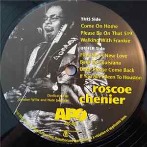 Roscoe Chenier - Roscoe Chenier FLAC album