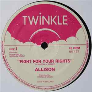 Allison / Rass Brass & Twinkle Riddim Section - Fight For Your Rights / Fight The Fight FLAC album