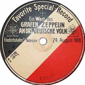 Ferdinand Graf von Zeppelin - Ein Wort Des Grafen Zeppelin An Das Deutsche Volk FLAC album
