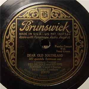 Red Nichols And His Five Pennies - Dear Old Southland / Limehouse Blues FLAC album
