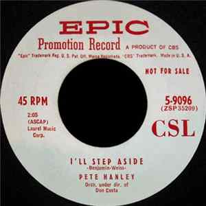 Pete Hanley - I'll Step Aside / Never Mind The Noise In The Market FLAC album