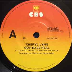 Cheryl Lynn - Got To Be Real FLAC album