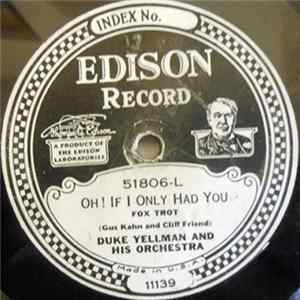 Duke Yellman And His Orchestra - Mary Lou / Oh! If I Only Had You FLAC album