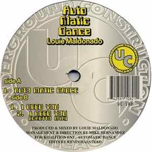 Louie Maldonado - Auto Matic Dance FLAC album