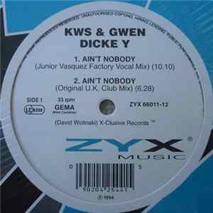 KWS & Gwen Dickey - Ain't Nobody FLAC album
