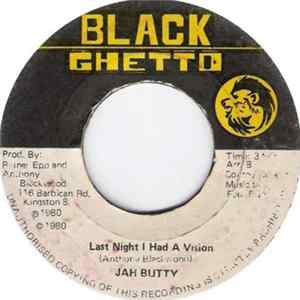Jah Butty - Last Night I Had A Vision FLAC album