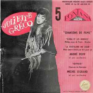 Juliette Gréco - 5 - Chansons De Films FLAC album