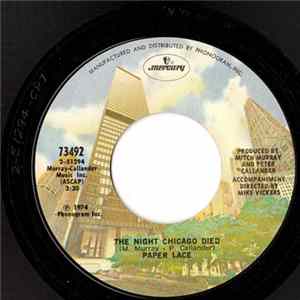 Paper Lace - The Night Chicago Died / Can You Get It When You Want It FLAC album