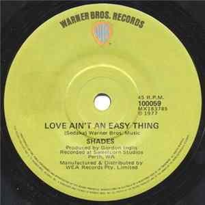 Shades - Love Ain't An Easy Thing FLAC album