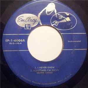 Lester Young And Paul Quinichette - I Never Knew / Sometimes I'm Happy / Cross Fire / Sandstone FLAC album