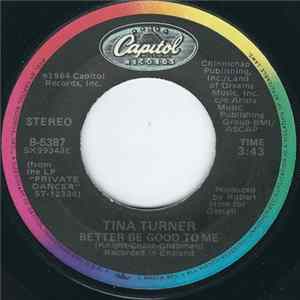 Tina Turner - Better Be Good To Me FLAC album
