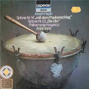 Joseph Haydn, Philharmonia Hungarica, Antal Dorati - Sinfonie Nr. 94 "Mit Dem Paukenschlag" / Sinfonie Nr. 101 "Die Uhr" FLAC album