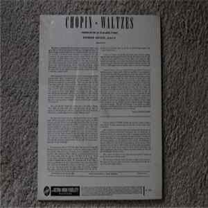 Chopin, Guiomar Novaes - Waltzes (Complete) FLAC album