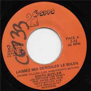 Edith Butler - Laissez Moi Derouler Le Soleil FLAC album