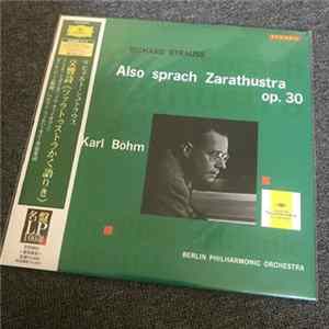 Richard Strauss - Berliner Philharmoniker, Karl Böhm - Also Sprach Zarathustra, Op. 30 FLAC album