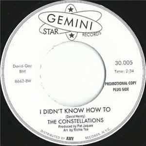 The Constellations - I Didn't Know How / I Don't Know About You FLAC album