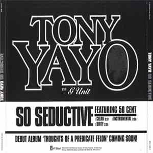 Tony Yayo Featuring 50 Cent - So Seductive FLAC album