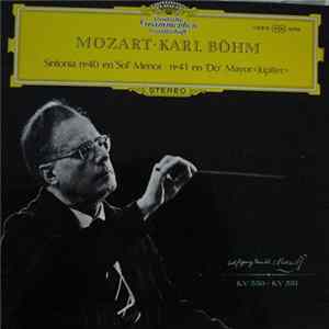 Mozart • Karl Böhm - Sinfonia Nº40 En Sol Menor - Sinfonia Nº41 En Do Mayor "Jupiter" FLAC album