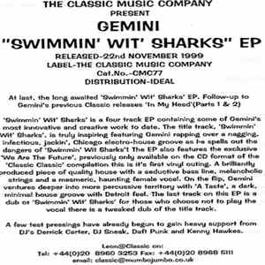 Gemini - Swimmin' Wit' Sharks EP FLAC album