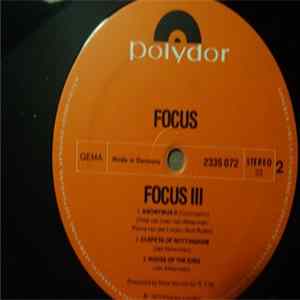 Focus - Focus III FLAC album