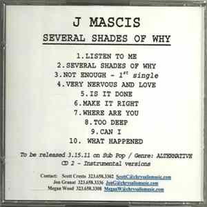 J Mascis - Several Shades Of Why FLAC album