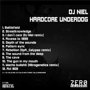 DJ Niel - Hardcore Underdog FLAC album