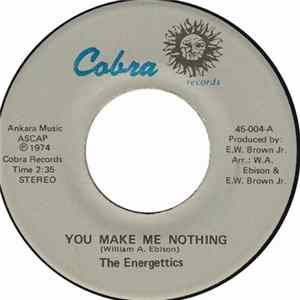 The Energettics - You Make Me Nothing FLAC album