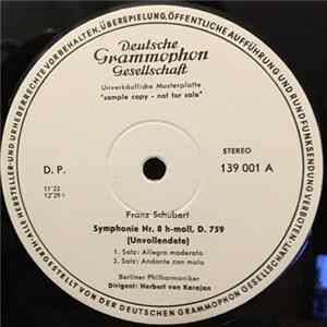 Schubert / Beethoven - Berliner Philharmoniker · Herbert von Karajan - Symphonie »Unvollendete« / Fidelio · Leonore III · Coriolan · Ouverturen FLAC album
