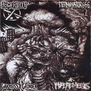 Powertrip / Terminator 666 / Ganjebass Grinder / Hyperemesis - 4-way Split Tape FLAC album