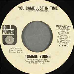 Tommie Young - You Came Just In Time / You Can't Have Your Cake (And Eat It Too) FLAC album