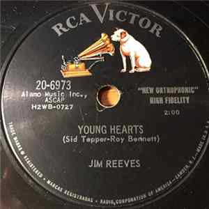 Jim Reeves - Young Hearts / Two Shadows On Your Window FLAC album