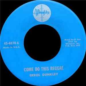 Errol Dunkley - Come Do This Reggae FLAC album