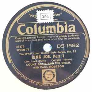 Count Basie And His Orch. With Paul Robeson - King Joe FLAC album