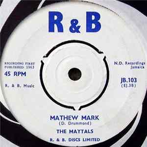 The Maytals / Don Drummond - Matthew Mark / Royal Flush FLAC album