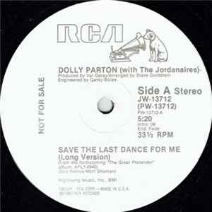 Dolly Parton With The Jordanaires - Save The Last Dance For Me FLAC album