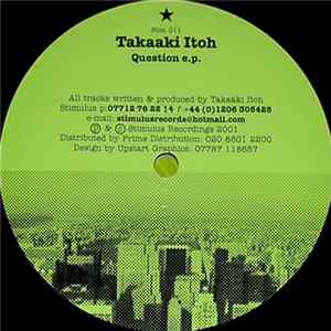 Takaaki Itoh - Question E.P. FLAC album