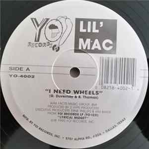 Lil' Mac - I Need Wheels / Disco Jam FLAC album