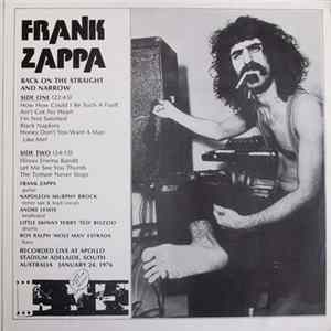 Frank Zappa - Back On The Straight And Narrow FLAC album