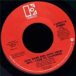 Leon Ware And Janis Siegel - Why I Came To California FLAC album