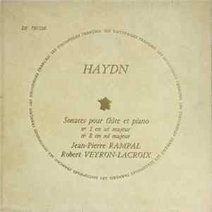 Haydn, Jean-Pierre Rampal, Robert Veyron-Lacroix - Sonates Pour Flûte Et Piano No. 1 En Ut Majeur, No. 8 En Sol Majeur FLAC album
