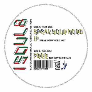 Isoul8 Featuring Osunlade, Rasiyah & Just One - Speak Your Word / Free (The Just One Remix) FLAC album