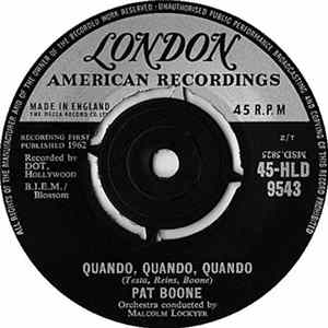 Pat Boone - Quando, Quando, Quando FLAC album