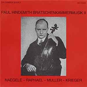 Hindemith - Paul Hindemith Bratschenkammermusik II - Viola Chamber Music FLAC album
