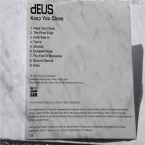 dEUS - Keep You Close FLAC album