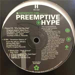 Various - Preemptive Hype Vol. 1 FLAC album