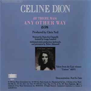 Celine Dion - (If There Was) Any Other Way FLAC album