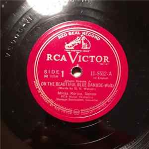 Miliza Korjus, RCA Victor Orchestra, Giuseppe Bamboschek, Johann Strauss Jr. - On The Beautiful Blue Danube / Emperor Waltz FLAC album